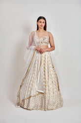Flora Garden Embroidered Bridal Lehenga