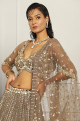 Sequin Embroidered Lehenga