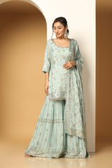 Blooming Garden Sequin Sharara