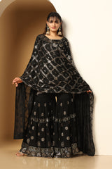 Blooming Garden Sequin Sharara