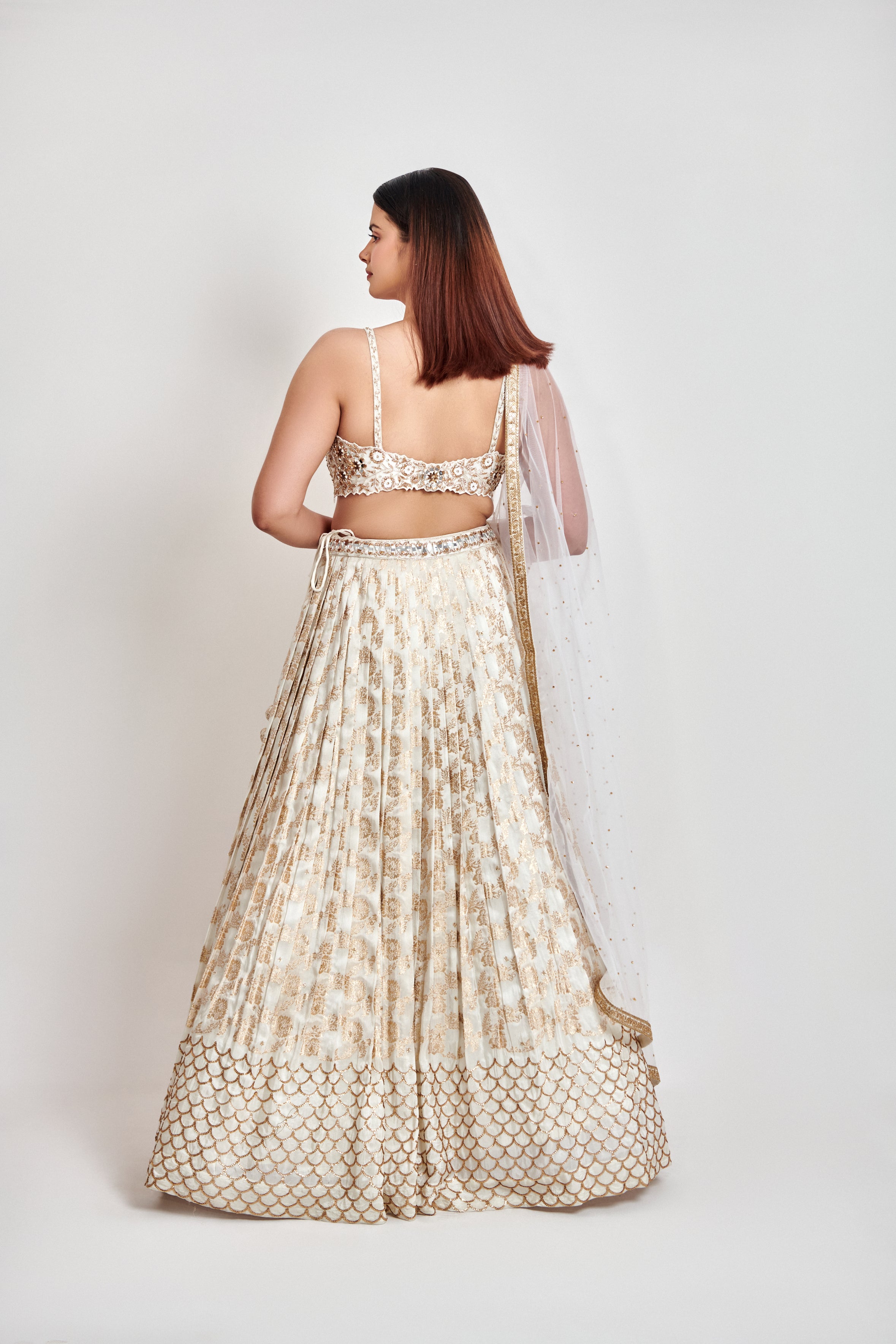 Flora Garden Embroidered Bridal Lehenga Set