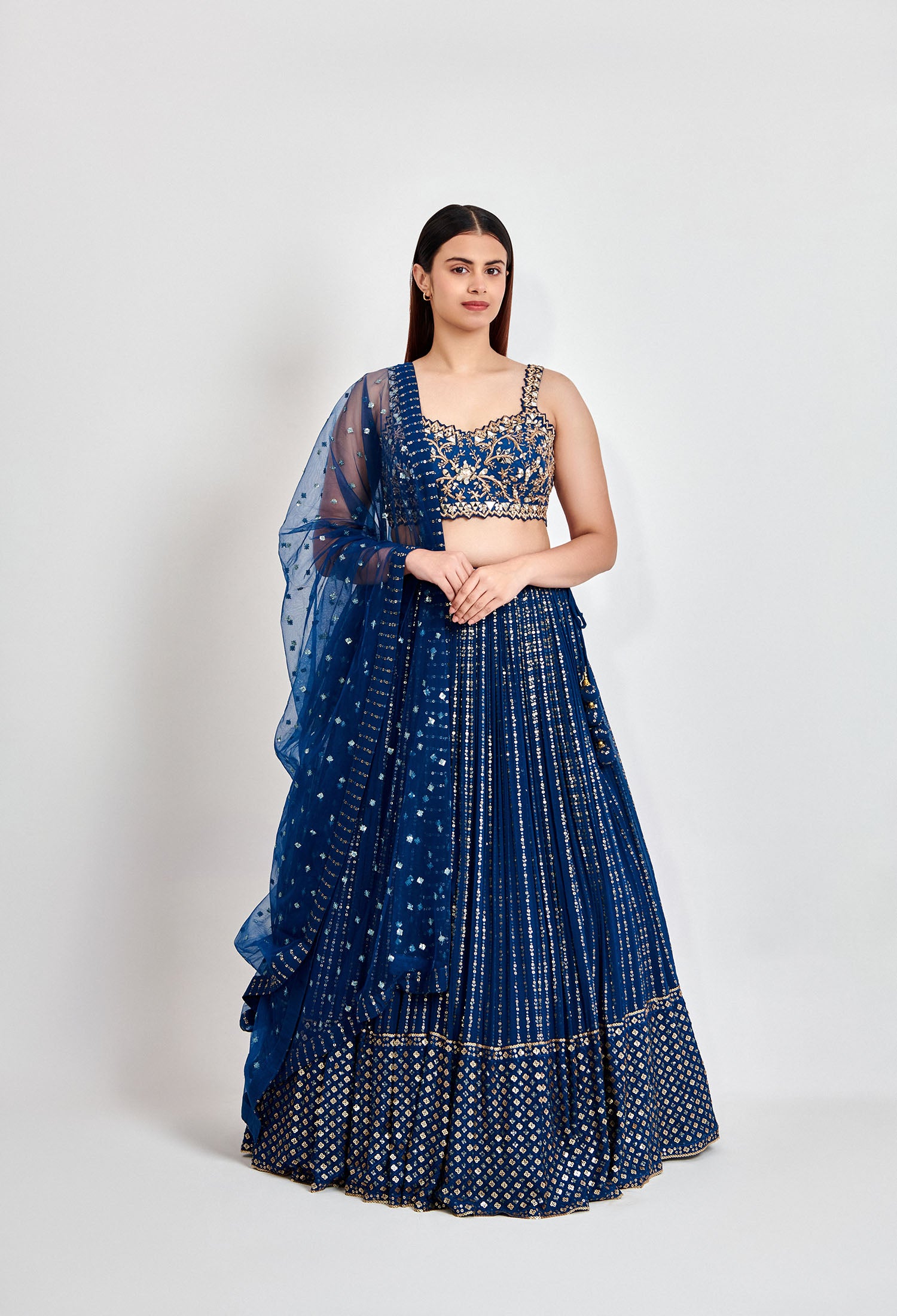 Zari Work Lehenga Choli