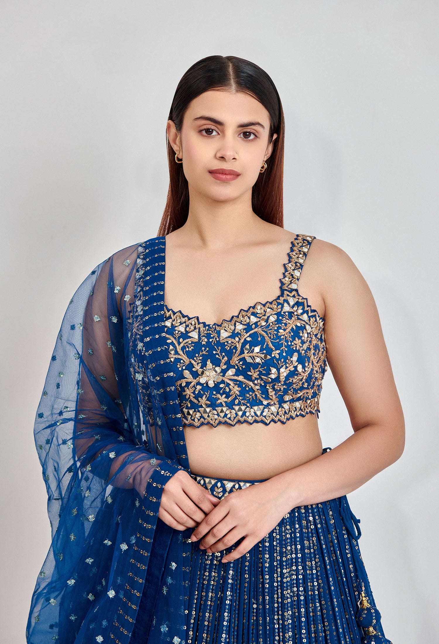 Zari Work Lehenga Choli