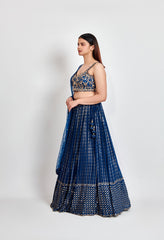 Zari Work Lehenga Choli