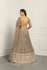 Sequin Embroidered Lehenga Set